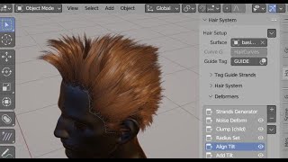 Setup Haircards in Blender in 1 minute  Hair Tool 235 [upl. by Marcelline868]