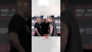 Mike Tyson vs Jake Paul Faceoff [upl. by Eliot758]