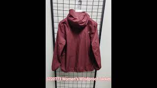 S220773 Womens Windproof Jacket [upl. by Khalil954]