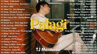 PALAGI  TJ Monterde 💗 Best OPM Tagalog Love Songs With Lyrics 2024 Playlist 💗 OPM Trending 2024 [upl. by Redyr19]