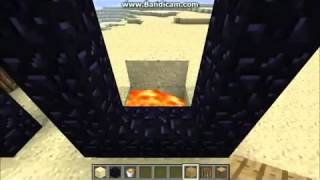 Minecraft çakmaksız nether portalı açma [upl. by Abe265]