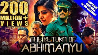 The Return of Abhimanyu Irumbu Thirai 2019 New Released Full Hindi Dubbed Movie  Vishal Samantha [upl. by Hanford408]