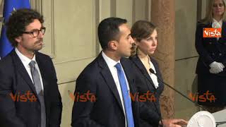 Di Maio quotBerlusconi faccia un passo di lato per consentire la nascita di un Governoquot [upl. by Acinnej]