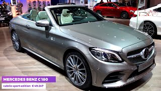 2020 Mercedes Benz C180 Cabriolet Sport Edition [upl. by Anuaf]