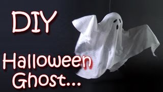 Halloween decorations  Ghost  Ana  DIY Crafts [upl. by Ulysses930]