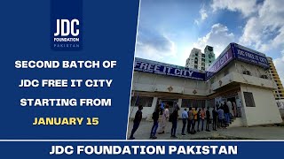 ۔New batch of JDC FREE IT CITY will start from 15th Jan 2022 [upl. by Huei514]