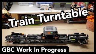 Lego GBC Work in Progress  Train Module Turntable [upl. by Leatri586]