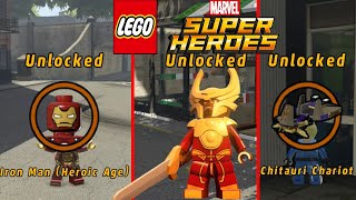 LEGO Marvel Super Heroes  Unlocked Heimdall  All 3 Heimdall Missions [upl. by Yemrots]