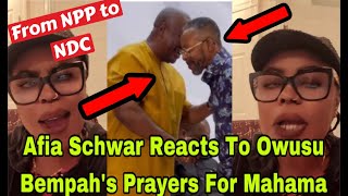 BREAKING AFIA SCHWARZENEGGER REVEALS WHY REV OWUSU BEMPAH PRAYED FOR MAHAMA🔥 [upl. by Any]