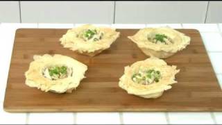 How to Make Cuban Chicken in Phyllo [upl. by Ahsilaf]