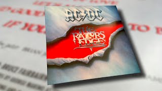 ACDC The Razors Edge Black vinyl 180 Gram Vinyl unboxing [upl. by Eustazio]