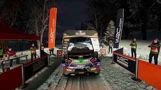 WRC Generations  Leagues  Sävar Rally Sweden  Ford Puma Rally1 [upl. by Bashemath]