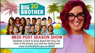 BB20 POST SEASON INTERVIEW Rockstar Takes Your Questions [upl. by Anilahs]