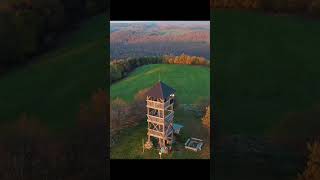 Rozhľadňa Prášný vrch 🏗️ nature naturelovers travel viewtower hike outdoors [upl. by O'Kelly]