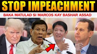 🔴 EXCLUSIVE Duterte Kung Bakit Mapatalsik si Marcos sa Pwesto Tulad ni Assad dahil kay VP Sara [upl. by Stone]