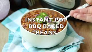 How to make Instant Pot BBQ Baked Beans [upl. by Marjie]