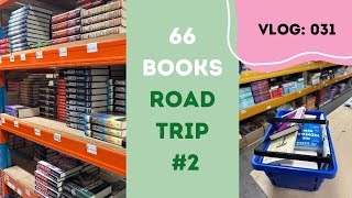 Vlog 031 66 Books  road trip 2 [upl. by Emia]