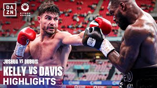 FIGHT HIGHLIGHTS  Riyadh Season Card Wembley Edition  Josh Kelly vs Ishmael Davis [upl. by Wickman]