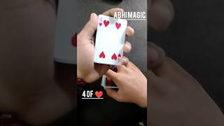 The best card magic trick revaled  tutorial  cardmagictric magiciantricks shortsfeed [upl. by Dart204]