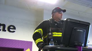 911 stair climb at Planet Fitness in Roanoke [upl. by Karla506]