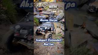 Absima Sherpa Scalepark Stelzendorf Mud Fun shorts rc fun offroad 💪🏻😱😃🤩🔥👍🏻 [upl. by Fotzsyzrk]