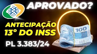 INSS CONFIRMA MAIS UMA ANTECIPAÇÃO de 13º SALÁRIO PARA DEZEMBRO DE 2024 [upl. by Georgeanne]