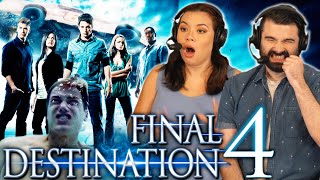 THE FINAL DESTINATION 4 2009 MOVIE REACTION FIRST TIME WATCHING [upl. by Pudens]