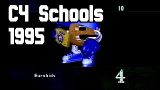 Channel 4 Continuity and Schools Programs  1995 [upl. by Almeria877]