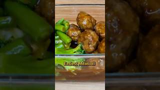 Quick and Easy Meatball Dinner  Perfect for Busy Weeknights [upl. by Killie]