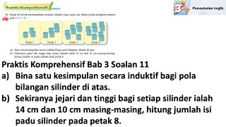 Praktis komprehensif Bab 3 No 11  Tingkatan 4 Bab 3 Penaakulan Logik  KSSM Matematik Tingkatan 4 [upl. by Nairdna]