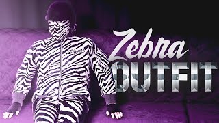 GTA 5  quotZEBRAquot TRYHARD DLC OUTFIT TUTORIAL 144 [upl. by Muns]