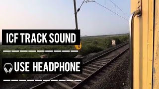 ICF TRACK SOUND  Vapi Virar Shuttle Express Special  Indian railways [upl. by Tompkins]