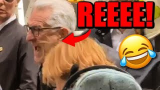 Robert De Niro Has SCREAMING FIT On Set in HILARIOUS VIDEO  Trump BROKE HIM [upl. by Erdnassac]