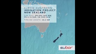 SUBOR KUROW DUNTROON IRRIGATION PROJECT NEW ZEALAND [upl. by Nnayhs]