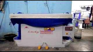 Flat Bed Press Lucky Engineering Ahmedabad  Gujarat [upl. by Anual413]