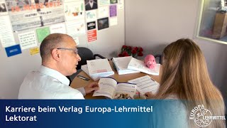 Karriere beim Verlag EuropaLehrmittel  Lektorat [upl. by Inar]