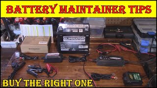 Battery Maintainers  Buying Tips  Watch Before You Buy The Wrong One  MOTOPOWER MP00205C [upl. by Ariday]