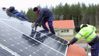 Upplands Energi solceller installation [upl. by Damle]