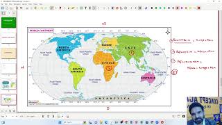 CONTINENTS OCEANS AND SEAS  GEOGRAPHY LECTURE 1 [upl. by Obrien]