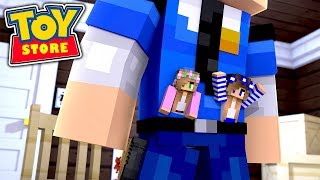 THE GREAT ESCAPE wLittle Carly and Little Kelly Minecraft Toystore [upl. by Olaznog293]