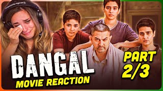 DANGAL Movie Reaction wKristen Part 23  Aamir Khan  Fatima Sana Shaikh  Sanya Malhotra [upl. by Yoshiko]