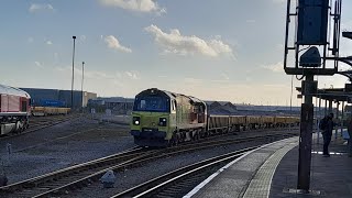 70807 departs Eastleigh Bound for Hinksey [upl. by Pfeffer761]