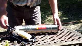 UNBOXING SUBMERSIBLE SCREW PUMP QGD312011 [upl. by Kruter]