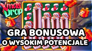 KASYNO ONLINE NA PRAWDZIWE PIENIĄDZE GRA BONUSOWA O WYSOKIM POTENCJALE NA SLOCIE XMAS DROP [upl. by Daniels836]