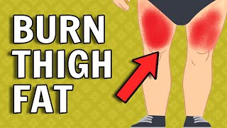 Lose Thigh Fat In 21 Days Challenge Slim Down Fat Thighs For Men [upl. by Assirialc]