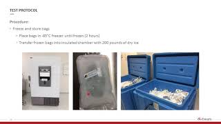 SingleUse Bag Permeability Testing in Cryopreservation Conditions [upl. by Pepita632]