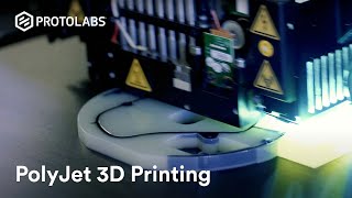 How Does PolyJet Work 3D Printing Work animation [upl. by Chafee]