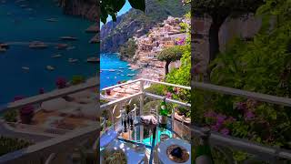 Positano moment 💙🇮🇹beautifulplaceamazingveiwpositanoyoutubeshortsvairalvideoitaliancity [upl. by Adnam]