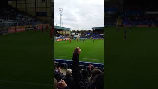 Oldham Athletic fans celebrate Mike Fondop equaliser against Southend United oafc limbs shorts [upl. by Victor637]