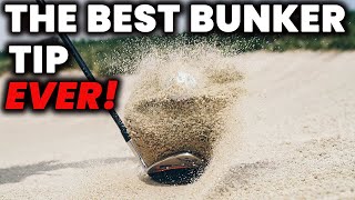 Possibly the BEST Bunker Tip EVER  How to play bunker shots from Hard or Soft Sand [upl. by Noiraa]